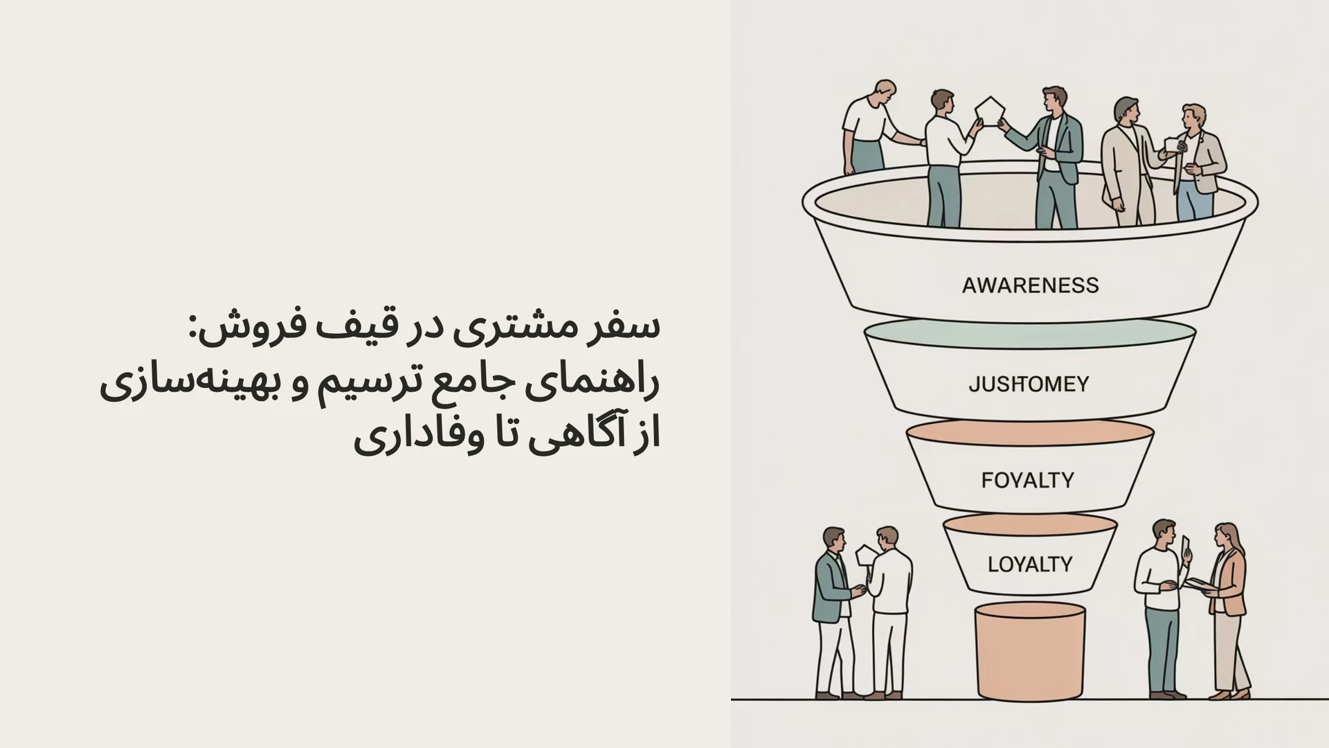 سفر مشتری در قیف فروش