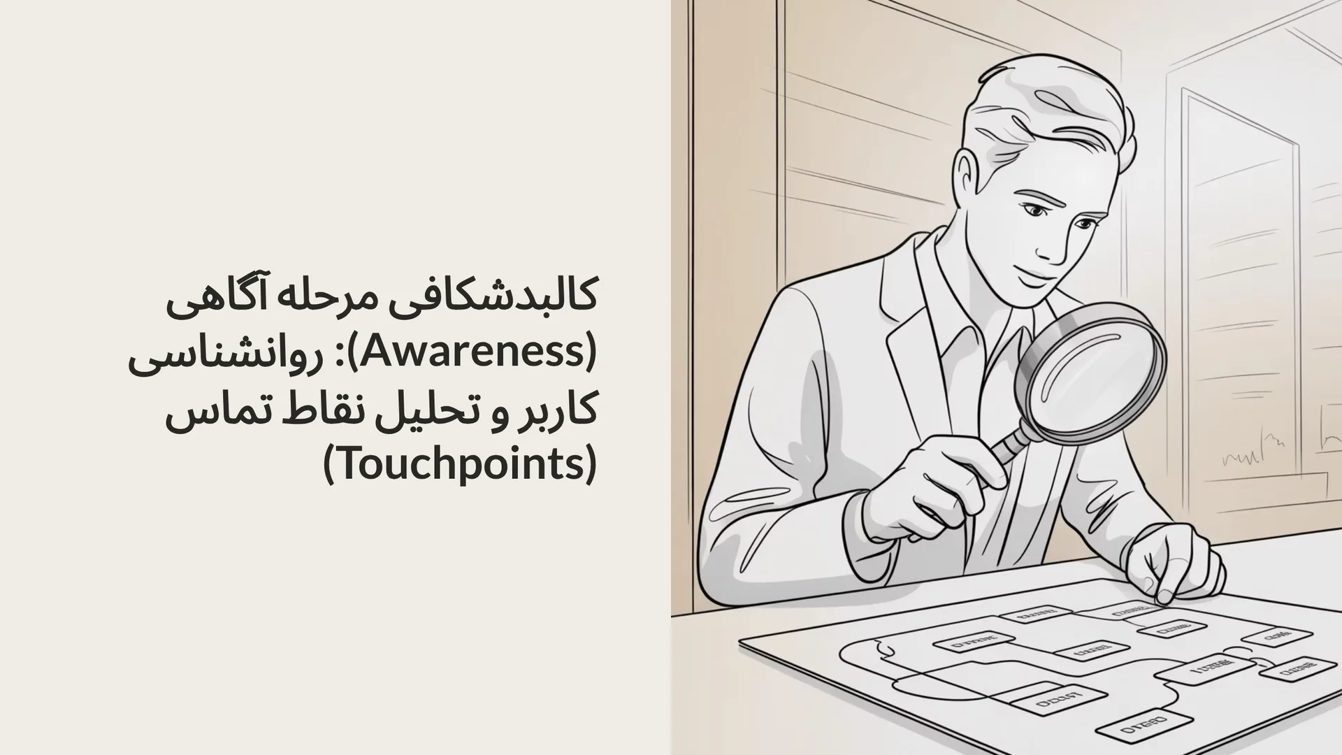 کالبدشکافی مرحله آگاهی (Awareness): روانشناسی کاربر و تحلیل نقاط تماس (Touchpoints)
