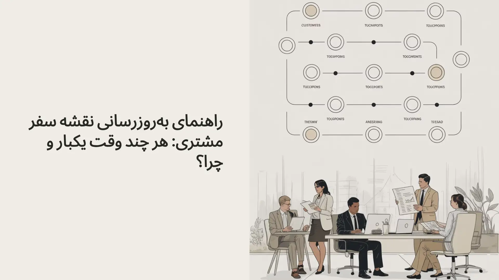 راهنمای به‌روزرسانی نقشه سفر مشتری: هر چند وقت یکبار و چرا؟