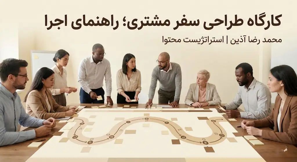 نقش استراتژیک کارگاه‌های داخلی در طراحی سفر مشتری؛ از شکستن سیلوها تا همسوسازی تیم‌ها