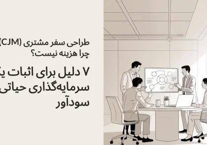 طراحی سفر مشتری (CJM): چرا هزینه نیست؟ ۷ دلیل برای اثبات یک سرمایه‌گذاری حیاتی و سودآور