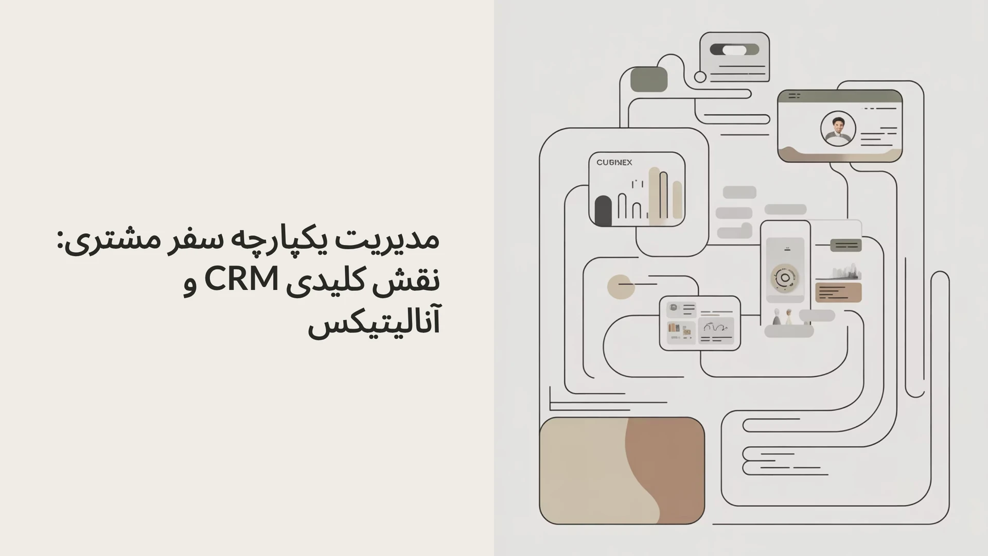مدیریت یکپارچه سفر مشتری: نقش کلیدی CRM و آنالیتیکس