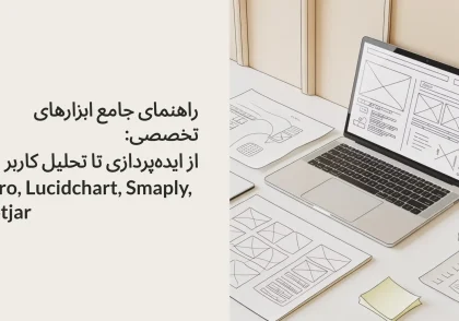 راهنمای جامع ابزارهای تخصصی: از ایده‌پردازی تا تحلیل کاربر (Miro, Lucidchart, Smaply, Hotjar)